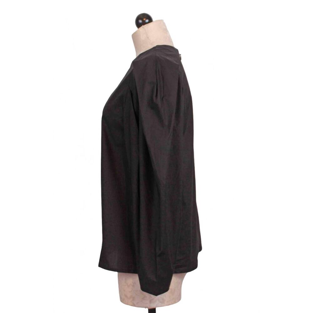 NEW MILLE lila puffed top in black - Picture 7 of 8